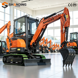 Free shipping 3ton Agricultural Crawler Excavator CE EPA EURO 5 Compact small excavator small digger Land Mini pelle - Product Image 5