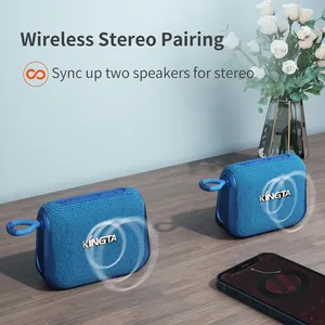 Bán buôn tùy chỉnh chất liệu vải + ABS di động không thấm nước Bluetooth loa bluetooth Loa di động - Product Image 6