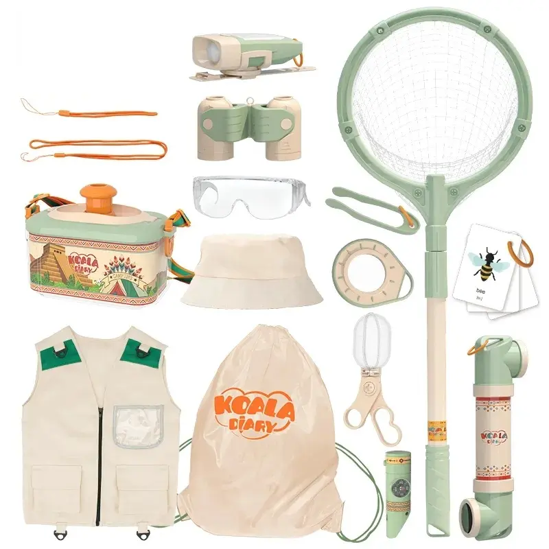 KSF Crianças Brinquedos Outdoor Adventure Bug Crianças Catcher Kit Para Crianças Exploração ao ar livre Educação Natureza Selvagem Explorador Kits Brinquedos