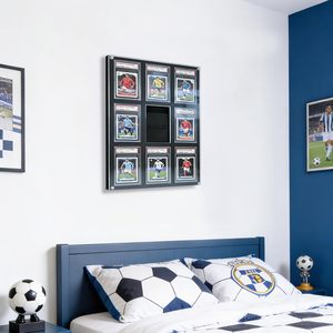 Support d'affichage de cartes personnalisé avec doublure en fibre de carbone EVA, mural, pour cartes gradées PSA/BGS - Product Image 5