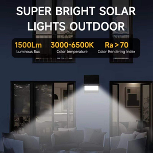 Projecteur solaire portable intelligent avec capteur intégré, sans câblage, pour le camping, le <span class=keywords><strong>jardin</strong></span>, la cour, la décoration extérieure - Product Image 6
