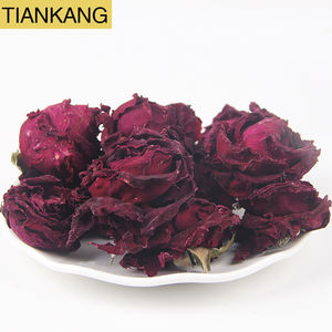 Gıda sınıfı yenilebilir detoks koyu kırmızı şarap kurutulmuş gül çiçekler kuru gül çayı bitkisel güzellik cilt çiçek çayı - Product Image 3