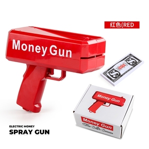 YSJ Chenghai Venda Quente Brinquedos Partido Elétrica Notas Shooter Canhão Plástico Dinheiro Spray Gun - Product Image 3
