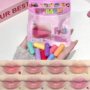 Bálsamo Labial con Sabor a Frutas, 8 Unidades por Paquete, 1.4g, Tamaño Regular, Nutre e Hidrata los Labios Dejándolos Hidratados, Suaves y Refrescantes - Product Image 2