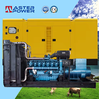 Générateur diesel silencieux 1000 kW 1 MW, moteur Weichai Baudouin, refroidissement par eau, alternateur Faraday triphasé, industriel, médical, commercial