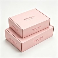 Emballage d'abonnement en carton ondulé simple ou double paroi pour l'e-commerce de détail, impression recto-verso, vente en gros