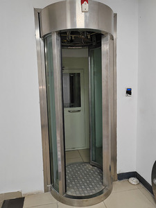 Hình dạng thương mại an ninh cửa kính khóa với Key cho lối vào an ninh tự động cong rung cửa kính ngân hàng ATM cửa - Product Image 5