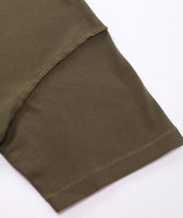 Camiseta de Hombre de Verano, de Moda, con Logo Personalizado, 230GSM, YKH, Talla Grande, 100% Algodón, de Alta Calidad, Manga Corta, Estilo Desgastado