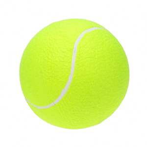 كرة تنس كبيرة مميزة قابلة للنفخ من المطاط مقاس 9 بوصات - Product Image 1