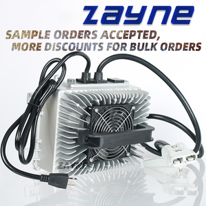 48V 60V 72v 40a 96v 116,8 V 144V 30amp Cargador inteligente a prueba de agua para motocicletas eléctricas RV Golf Car MNC y LiFePO4 Paquete de batería - Product Image 4