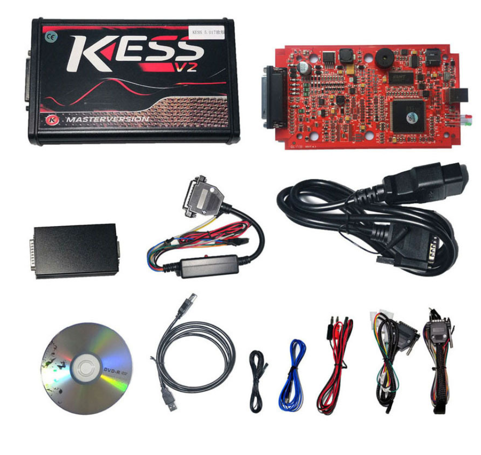 KESS v2 ЕС красный PCB V2 V5.017 2,8 kess 5,017 OBD2 тюнинг ECU Программатор диагностический инструмент