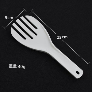 Cuchara de arroz comercial de plástico engrosada y agrandada, cuchara de arroz antiadherente, cuchara para servir en restaurantes, cuchara de arroz de plástico de cinco dedos - Product Image 3