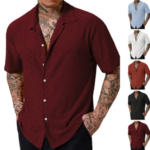 Camiseta Casual para Hombre, Verano 2026, Estilo Europeo, Transpirable, Cuello Redondo, Color Sólido, Cómoda, para Adultos, Venta al Por Mayor, Personalizable - Product Image 1