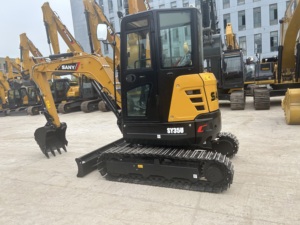 Miniexcavadora SY35U de 3.8 Toneladas, Nueva, con Motor Diésel Yanmar, Certificación CE y EPA, Giro de Cola Cero, Enganche Rápido - Product Image 6