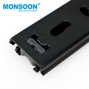 2 lần bóng mang mở rộng bên gắn kính thiên văn hướng dẫn đường sắt Runner 27mm kẽm mạ nhà bếp ăn đồ nội thất Tủ Ngăn Kéo - Product Image 6