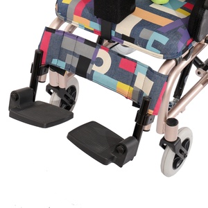 Silla de Ruedas Pediátrica <span class=keywords><strong>Manual</strong></span> Plegable de Aluminio para Niños con Parálisis Cerebral - Product Image 2