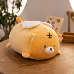 Campione gratuito cuscino di peluche avvolgente husky imbottito ultra morbido regalo per bambini squishy cuscino di peluche elefante animale con ali bianche - Product Image 5