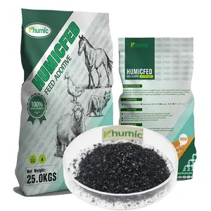 Aditivo para alimentação de animais, solução de água humate de sódio leonardite em estoque, alto conteúdo de ácido úmido