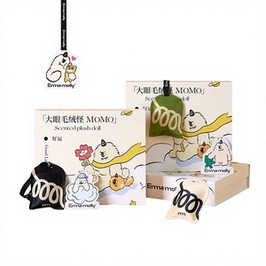 Emma Molly <span class=keywords><strong>Momo</strong></span> Cloud Sticky Notes Désodorisant de voiture en sachet parfumé sans alcool en papier, parfum longue durée - Product Image 1