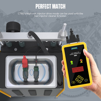Probador de Inyectores de Combustible para Automóviles AUTOOL CT60 Universal 110v 220V, Mini Máquina de Prueba de Inyectores de Gasolina, Generador de Señales con Pantalla LCD