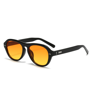 แว่นกันแดด Duchi สไตล์ยุโรปและอเมริกัน รุ่น Retro Spicy Girl GM ดีไซน์ทรง Toad โอวัลขนาดใหญ่ เลนส์ PC ป้องกัน UV400 ให้ความรู้สึกหรูหรา - Product Image 3