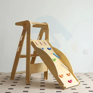 Tour d'apprentissage Montessori écologique pour tout-petits, chaise en bois au design animalier, mobilier pour enfants - Product Image 3