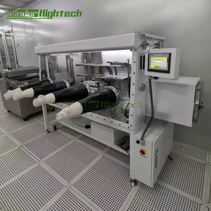 Boîte à gants sous vide à chambre simple <span class=keywords><strong>ou</strong></span> double H2O&O2< 1ppm avec système de purification à gaz sec et microscope - Product Image 2