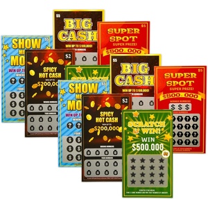 Boletos de Lotería y Tarjetas Rasca y Gana con Apariencia de Ganado, Bromas Divertidas y Sorprendentes - Boleto de Lotería de Broma con Gran Premio - Product Image 1