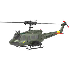 Hélicoptère RC électrique sans ailerons C032 ERA 2,4 GHz 6 canaux avec gyroscope 6 axes, maintien d'altitude TOF, télécommande, <span class=keywords><strong>avion</strong></span> UH-1 pour débutants - Product Image 1