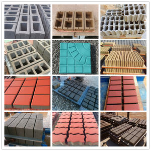 Macchina Semi-automatica QT4-24 per la Produzione di Blocchi di Pavimentazione in Calcestruzzo, Macchina per Mattoni Forati e Solidi, Piccola Macchina Ecologica per la Produzione di Mattoni - Product Image 5