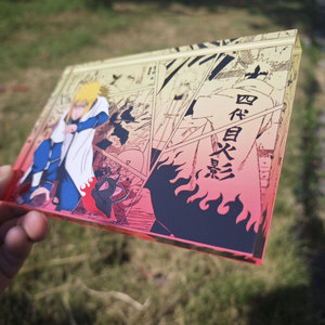 Brique acrylique Minato <span class=keywords><strong>Namikaze</strong></span>, ornement de bureau à collectionner sur le thème de l'anime, cadeau d'anniversaire de dessin animé - Product Image 4