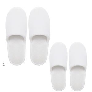รองเท้าแตะสำหรับโรงแรม รองเท้าใส่ในบ้านแบบไม่ต้องใส่รองเท้า รองเท้าแตะสำหรับผู้หญิง ผู้ชาย รองเท้าแตะแบบใช้แล้วทิ้งสำหรับแขก หลายสี - Product Image 1