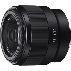 เลนส์มาตรฐาน FE 58 มม. F1.8 (SEL50F18F/2) โฟกัสแบบแมนนวล ตัวเลนส์ทำจากอะลูมิเนียม - Product Image 1