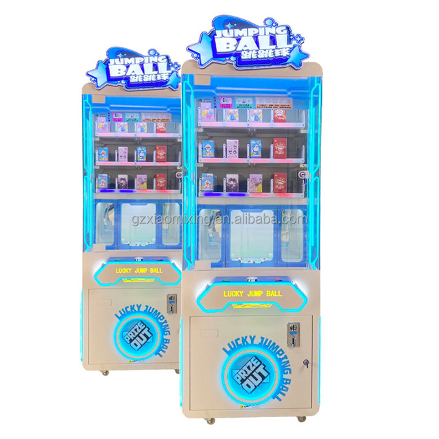 Lucky Jump Ball Ticket Game Machine Coin Operated Vending Machine with 1 Year Warranty Metal Indoor Use