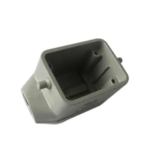 OEM Customized Aluminum die casting metal work pieces with hard oxidized surfaces