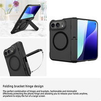 Nouvelle coque mate avec protection d'écran intégrée, support pliable magnétique pour iPhone 18 Fold