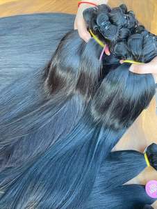 Precios de Cabello Camboyano Crudo Sin Procesar, Cabello Humano Real Virgen Brasileño de Proveedores Chinos, Cabello Remy 100% Humano en Trama - Product Image 3