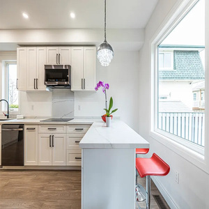 Quadro armário estilo americano morden cozinha armários conjunto instalar gráfico de efeito - Product Image 3