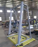 Station multifonction Smith Gym Machine avec pile de poids, noire, machine Smith complète Powertec Gym, équipement d'exercice tout-en-un
