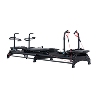 Máquina de Pilates Reformer Portátil Profesional de Aleación de Aluminio Megaree Mini Pro, Beneficios para la Salud y el Cuerpo - Megaforme Incline