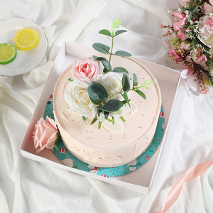 6 polegadas <span class=keywords><strong>8</strong></span> polegadas reforçada Mousse Window Aniversário Bolo Baking <span class=keywords><strong>Box</strong></span> Engrossado Logotipo Personalizado - Product Image 4