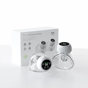 LED touch screen design premium ricaricabile pompa elettrica del latte materno portatile pompa per l'alimentazione del bambino