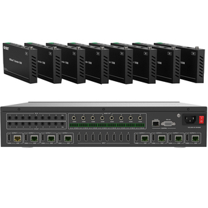 8x8 4K UHD 18gbps HDMI và hdbaset ma trận chuyển đổi với Bi-directional IR/Advance EDID và downscaling - Product Image 6