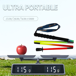 OKHEALING bastoni da trekking all'aperto in fibra di carbonio bastoni da passeggio nordici pieghevoli - Product Image 4