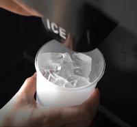 Distributeur de glace automatique commercial d'usine, machine à glaçons à vendre