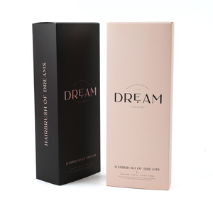 Biểu Tượng Tùy Chỉnh In Màu Hồng Màu Matte Hộp Giấy Điện Tử Sóng Tóc Bàn Chải Hiển Thị Hộp - Product Image 6