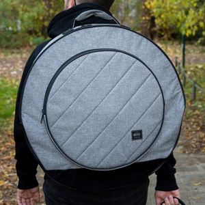 Free sample <b>Cymbal</b> Backpack <b>Bag</b> with 15" Hihat Compartment and Exterior Pocket Heavy Duty Fabric, Padded Shoulder Straps - Product Image 6