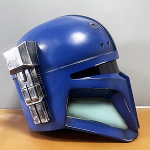 Venta al por mayor casco mandaloriano resina carcasa dura Deluxe Clone Trooper coleccionable Prop Paz <span class=keywords><strong>Vizsla</strong></span> casco de Cosplay - Product Image 2