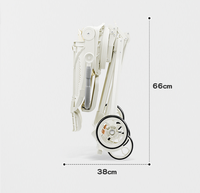 JXB Poussette pliable de haute qualité pour bébé avec plateau de nourriture
