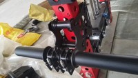 Soporte de Sentadillas Ajustable Portátil de Acero para Entrenamiento de Aves, Tamaños 50/60/75/76.2mm, Versión Mejorada, DIY Smith Fitness